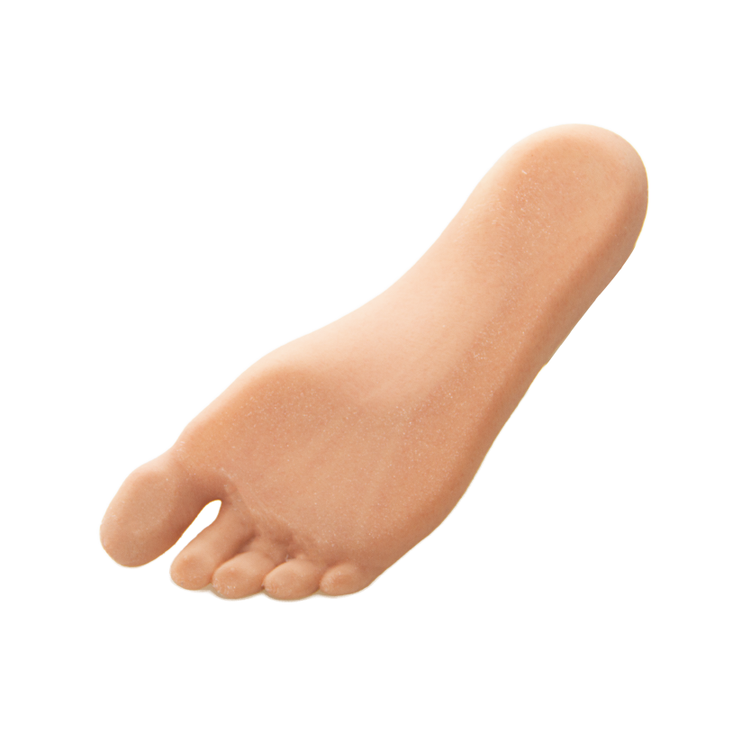 silikonowa proteza uzupełniająca stopy dla osób po amputacji oraz z wadami wrodzonymi