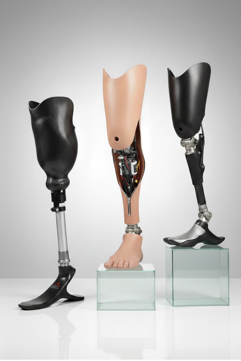 Jakie są rodzaje protez podudzia